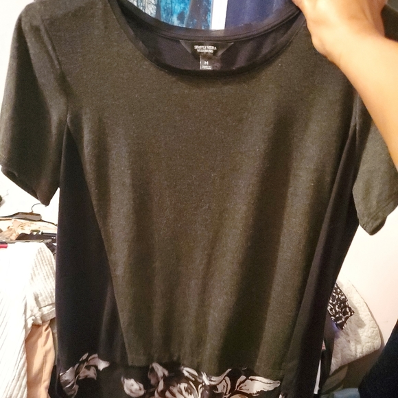 Size medium size 8 Forever 21 (primarily cotton)&spandex slacks&5 blouses - Picture 6 of 8